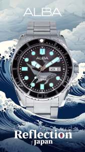 ALBA นาฬิกาข้อมือ Sportive Automatic รุ่น AL4623X ขนาด 43 mm.
