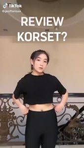 GRAZIELLA Corset by FIORI Ready Hitam Milk Coffee & Skin