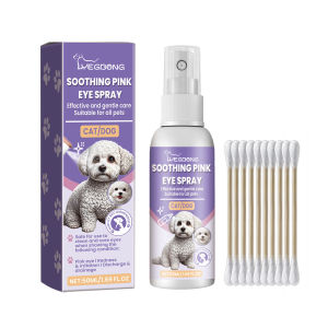 Yegbong Pet Eye spray Mild Non-irritating Cat Dog Care Tear Stains Water Eye Protection Cleaning Eye Products Eye Wash Mucus Eye Tear Stain Remover For Dogs Wash Pet Eyedropping Eye Gum Cleaner Lacrimal Gland Fluid Safe Effect With Essence Mild Ingredient