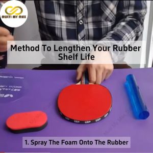 {Ready Stock} Table Tennis Bat Rubber Protective Film Ping Pong Rubber Protector Film Separator Protective Film