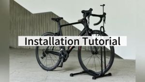 Bicycle Parking Stand Premium Quality Vertical & Horizontal Adjustable Bicycle Floor Parking Rack Fat Bike Stand Multi-use Free Parking Stand for Indoor Outdoor Garage Storage