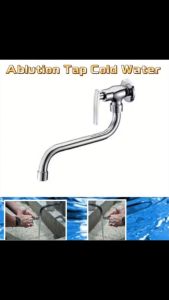 DOE Brass Wall Mounted Ablution Tap Mosque Taps Pray Washer Water Faucet Paip Sembayang