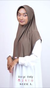Kiaka - Hijab Daily Kiaka Size L bahan jersey