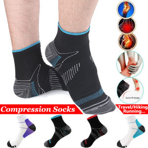 10Pairs Plantar Fasciitis Socks with Arch Support for Men & Women - Best Ankle Compression Socks for Foot and Heel Pain Relief -