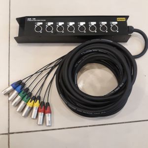 kabel snake 8chanel komplit dengan Box Threshold panjang 1-50meter