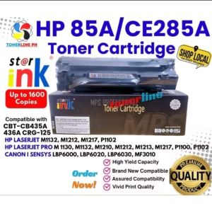 85A HP85A CE285A Star Ink Toner Cartridge Compatible with CBT-CB435A 436A CRG-125HP LASERJET M1132 M1212 M1217 P1102 HP LASERJET PRO M 1130 M1132 M1210 M1212 M1213 M1217 P1100 P1102 CANON I SENSYS LBP6000 LBP6020 LBP6030 MF3010