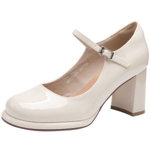 DUSTO | Red Bridal Mary Jane Pumps High Block Heels Shoes 2026 New