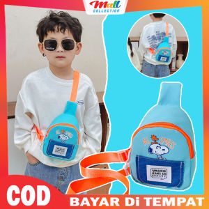 MALL Tas Fashion Anak Karakter Lucu Sling Bag Selempang Laki Laki Perempuan TA01