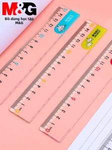 M&G | Thước Sinh Viên Dây Ong Trong Suốt 15cm