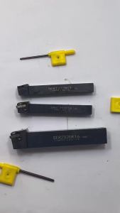 SER SEL Giá Đỡ Dụng Cụ Tiện Ren Ngoài Máy Tiện CNC Dụng Cụ Cắt Thanh - Thép Phủ Đen Cứng Để Gia Công Chính Xác
