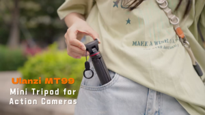 Ulanzi MT99 Mini Tripod Selfie Stick Grip with Magnetic Action Camera Mount Extendable 26cm 3-Section Pole 143° Adjustable Tilt Portable Vlogging Tripod for DJI Osmo Nano & Action 6 | S079 | JG Superstore