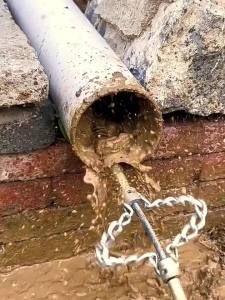 Flex‑Shaft Sewer Descaling ChainPush Type Rotary Cable Sewer Dredge Drain Cleaning ToolMulti-Purpose Pipe Maintenance Tool