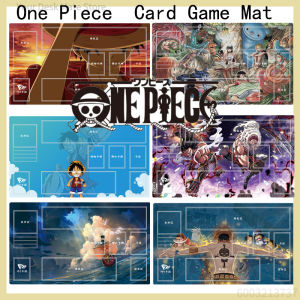 Bandai | DIY Thick One Piece Playmat  Ace Luffy Single Player Design Non-Slip Durable Card Game Mat Ideal Anime Gift for Kid