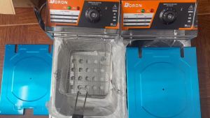 Bếp chiên DORON 5000W gia nhiệt nhanh chống quá nhiệt quá tải đa năng chiên gà rán khoai tây đồ ăn nhanh