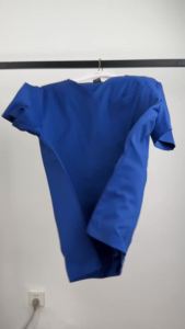 Bộ Đồ Y Tế Nam Cổ Chữ V Bán Buôn Quần Áo Bác Sĩ Bệnh Viện Chất Liệu Polyester Rayon Elastane Bộ Đồ Phòng Thí Nghiệm Quần Áo Điều Dưỡng Dược Sĩ