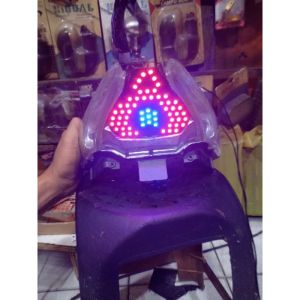 lampu running beat deluxe 2020-2024 8 tr 8 mode otomatis tinggal colok bonus lem