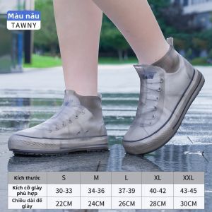 KeyRu | Bao Giày Chống Trơn Chống Nước Dành Cho Nam Và Nữ