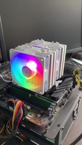CPU Air Cooler AM4 6 Heat Pipes PC Procesor RGB Cooling Fan for Intel LGA 1700 1200 1150 1151 1155 2011 X79 X99 1366 AMD AM3 AM5