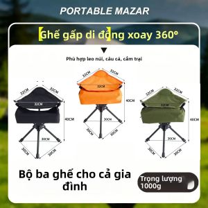 Đế Ghế Xoay Gấp Di Động