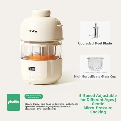 PLODON | Baby Food Processor Steaming Blending Grinding