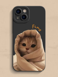 Cute Cat Phone Case Full Protection Creative Personalized Silicone Shell for   16 15 14 pro Max 13 12 11 XR 8P 7 6SP