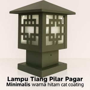 Lampu Pilar Teras Pagar Minimalis Outdoor
