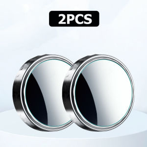 Car mounted high-definition blind spot mirror 360 ° adjustable auxiliary mirror suitable for Toyota Avanza Camry Corolla Hiace Tacoma Hilux Vios Yaris car side blind spot mirror wide rear view mirror small circular mirror