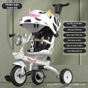 LIWAN | Xe Đạp 3 Bánh Gấp Điều Chỉnh Có Nhạc