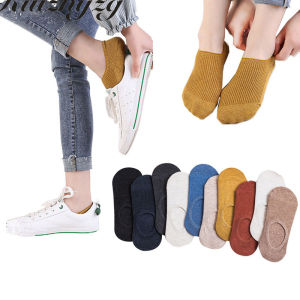 Ruizhijzg Ready Sock Ladies Cotton Summer Invisible silicone anti-skid thin lovely cute Korean Japanese womens sock