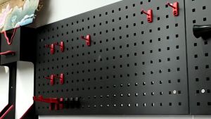 SOARFLY แผงแขวนเครื่องมือ แผงแขวน Pegboard Size(90x45 cm) ที่แขวนเครื่องมือ แผงเครื่องมือ ที่แขวนของอเนกประสงค์ ที่แขวนอุปกรณ์ สินค้าพร้อมส่งในไทย