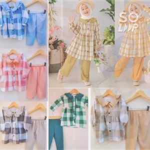 Set Haruka Zavina Terlaris | Baju Setelan Anak Perempuan Terbaru