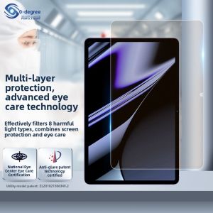 PERFECTSIGHT | 0 Degree Tempered Glass Screen Protector For OPPO Pad2 Tablet Anti Blue Light Student Children Online Class Eye Protection