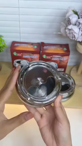 Gạt Tàn Inox Nắp Xoay Hiện Đại – Thiết Kế Sang Trọng Tiện Dụng Dễ Dàng Vệ Sinh