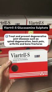 Original Viartril-S 1500mg Glucosamine Sulphate Powder Joint Health 30 sachets EXP 2027