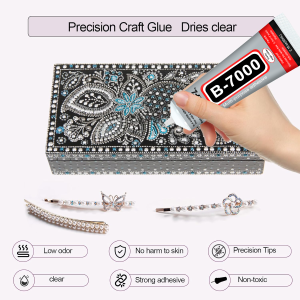 B7000 transparent gluewith precision nibrhinestone gluerhinestone crafts jewelry gluejewelry gluejewelry process makeup
