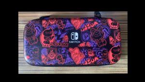Nintendo Switch Monster Hunter Rise EVA Pouch Bag Carry Case Splatoon 3 Pokemon Mario Kart