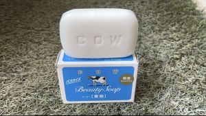 Buy 1 Get 1 Cow Beauty Soap Blue Box 130g / 85g | Japanese Soap for Sensitive Skin | Made in Japan
