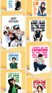 Stray Kids Han Greeting Card | Kpop STAY Fan Gift | Funny SKZ Card