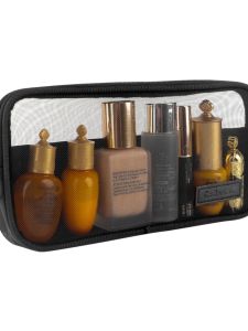 กระเป๋าเครื่องสำอางแบบพกพาขนาดเล็ก ลูกไม้ ใบ ความจุขนาดใหญ่ กระเป๋าเก็บของ ผู้หญิง เรียบง่าย น่ารัก กระเป๋าแต่งหน้าสไตล์ Ins ลายดอกไม้ รูปทรงลูกบาศก์