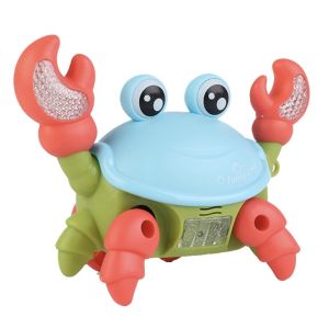 MAINAN ANAK KEPITING JOGET LAMPU BERJALAN TALI BERGERAK PROMO TERMURAH COD