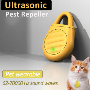 1 Pcs Ultrasonic Pest Repeller Electric Bird Repellers Type C Rechargeable Anti-mosquito Animal Repeller for Indoor/Outdoor Use