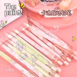 Cute Mechanical Pencil Automatic Pencil Black 0.5mm Primary Student School Pencils Stationery kid