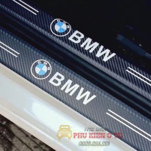 Nẹp Dán Vân Carbon Chống Trầy Xước Bảo Vệ Bậc Cửa Xe Hơi/ Bảo Vệ Cốp Sau Xe Hơi Cho Nhiều Hãng Xe