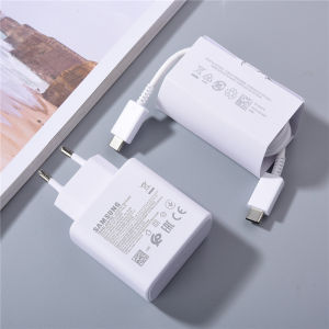 Samsung | 45W Super Fast Charger EU US PD USB C Plug For Samsung Galaxy S26 S25 S24 Ultra S23 S22 Z Fold6 Flip5 Tab S9 EP-TA845 Adapter