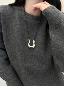 Dây Chuyền Hình Chữ U Dài Cho Nữ Thời Trang Thu Đông Dây Chuyền Áo Len Dây Chuyền Cao Cấp Dây Chuyền Phụ Kiện Trang Sức Thời Trang