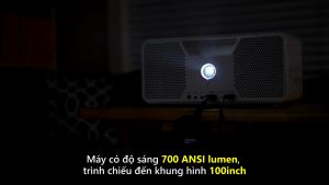 Máy chiếu mini tích hợp loa bluetooth tiện dụng DashBon Flicks