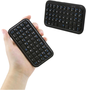 Mini Bluetooth Keyboard Bluetooth 3.0 Wireless Keyboard 49 Keys Pocket Keypad Rechargeable Mini Slim Travel Keyboard