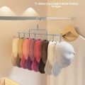 Multi-Purpose Hat Storage Hook Dormitory Clothes Hanger Plastic Material 8 Hooks for Cap Underwear Suspenders Student Dormitory. 