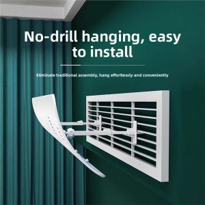 MONLEYTA | New 2025 Central Air Conditioning Outlet Windshield Specialized Durable PVC Windproof Grille Prevents Direct Blow