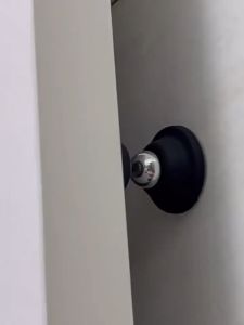 Chặn cửa chống va đập bộ giữ cửa nam châm từ tính sillicon keo không đục khoan làm hỏng tường MEHOM- CC01